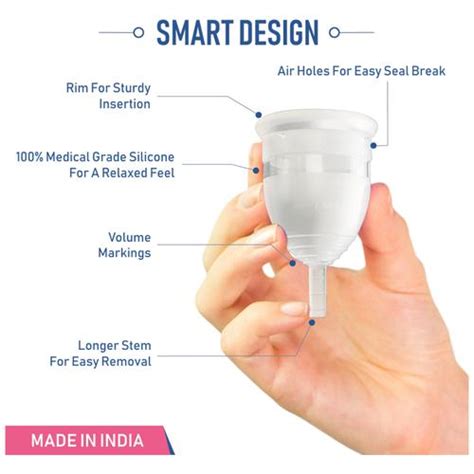 Buy Gynocup Premium Menstrual Cup For Women Ultra Soft Odour Rash