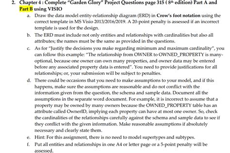 Solved GARDEN GLORY PROJECT QUESTIONS Garden Glory Wants To Chegg