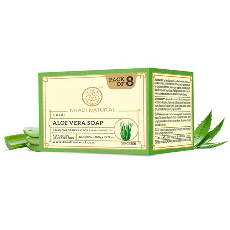 Aloe Vera Soap Value Pack Of 8 125 Gm