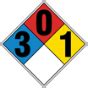 Nfpa Danger Sodium Hydroxide Sign Claim Your Discount