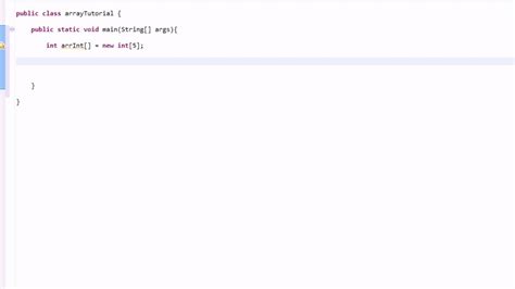 Learning Java Part 9 Creating Integer Arrays Youtube