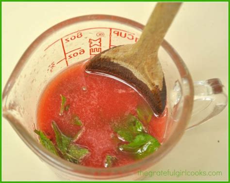 Watermelon Agua Fresca W Lime And Mint The Grateful Girl Cooks