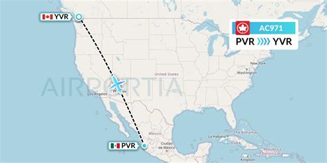 AC971 Flight Status Air Canada Puerto Vallarta To Vancouver ACA971