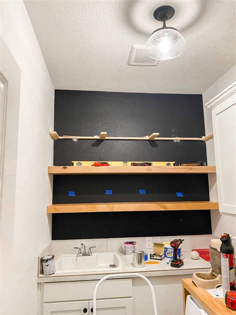 Easy Butcher Block Counter Diy Our Laundry Room Reveal