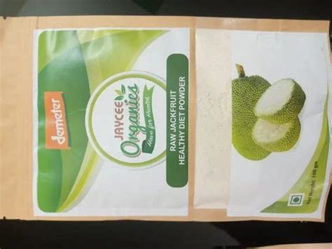 A Grade Tamil Nadu Organic Raw Jackfruit Powder Packaging Size