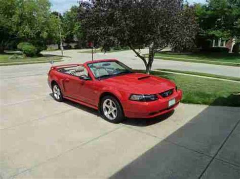 Sell Used 2003 Ford Mustang GT Convertible 2 Door 4 6L V8 6300 Original