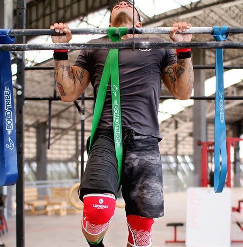 Kit 3 Ligas Bandas Resistencia Pull Ups Crossfit Verde 4 7 Bonos