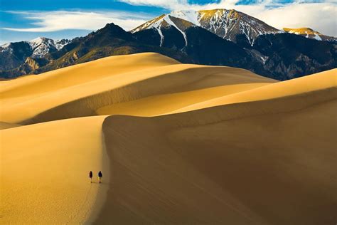 The Great Sand Dunes The Tallest Dunes In North America Are The