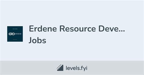 Erdene Resource Development Corp. Jobs | Levels.fyi