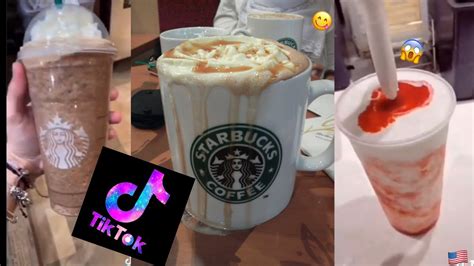 Making Starbucks Drinks Tiktok Youtube