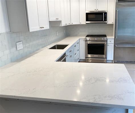 How Stunning Is This Viatera Muse Quartz In Our Clients Sea Pines