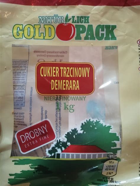 Gold Pack Cukier Trzcinowy Kg Ceny I Opinie Ceneo Pl