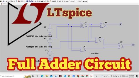 Full Adder In LTspice YouTube