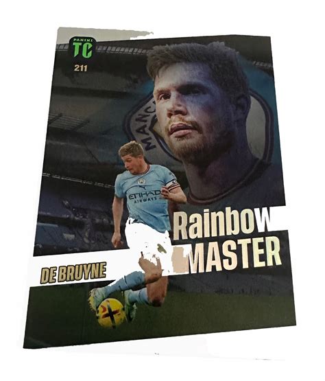 Panini Top Class Rainbow Master De Bruyne Por Wnaj Ceny