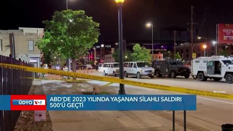 ABDde 2023 yılında yaşanan silahlı saldırı sayısı 500ü geçti VOA