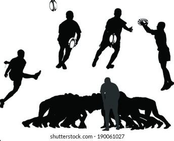 Rugby Scrum Clipart - bmp-review