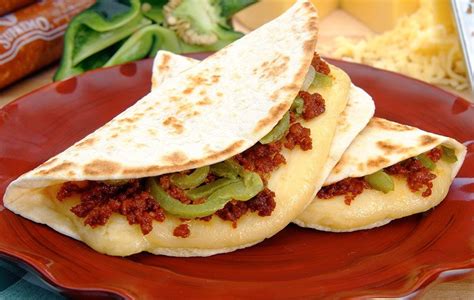 Quesadillas Con Chorizo Y Rajas V V Supremo Foods Inc