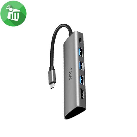 Wiwu A H Alpha In Usb C Hub Imedia Stores