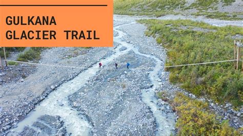 Gulkana Glacier Trail Crazy Suspension Bridge And Glacier Views Youtube