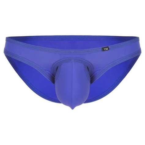 Iiniim Homme Slip Sissy Taille Basse Bulge Pouch Jockstrap Gay Briefs sous vêtement Thong T Back