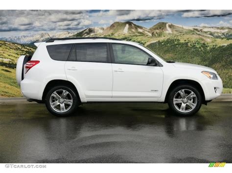 2011 Super White Toyota Rav4 V6 Sport 4wd 46337199 Photo 2 Gtcarlot