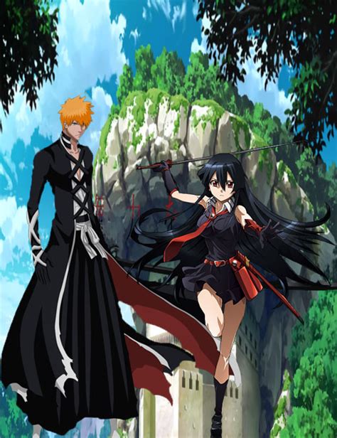 Kurosaki Ichigo X Akame Bleach X Akame Ga Kill By Cjsgnl1996 On Deviantart