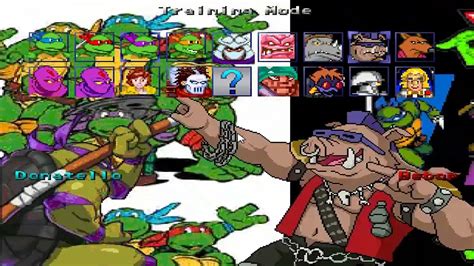 Mugen Turtles Ninja Classicunder Development Youtube