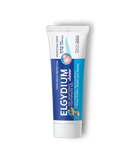 ELGYDIUM JUNIOR BUBBLE GUM TOOTHPASTE Health Box