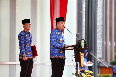 Pj Gubernur Agus Fatoni Ajak Pegawai Di Lingkungan Pemprov Sumsel