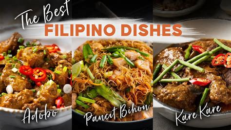 My Best Filipino Dishes Marions Kitchen Youtube