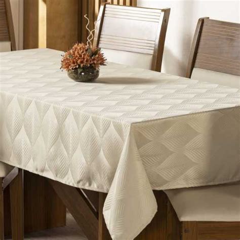 Toalha De Mesa 4 Lugares Quadrada Delicata Tecido Jacquard 1 40x1 40