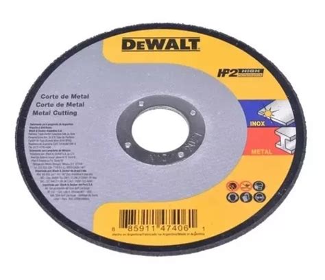 Kit Discos Abrasivo Corte Inox X Mmx Dw Dewalt