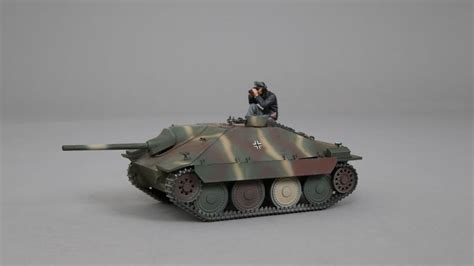 Hetzer in Three-Tone Camouflage with German cross decal--tank and tank ...