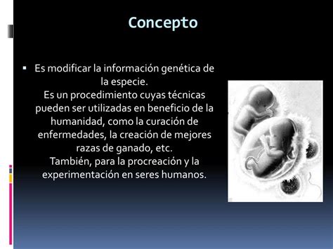 PPT La manipulación genética PowerPoint Presentation free download