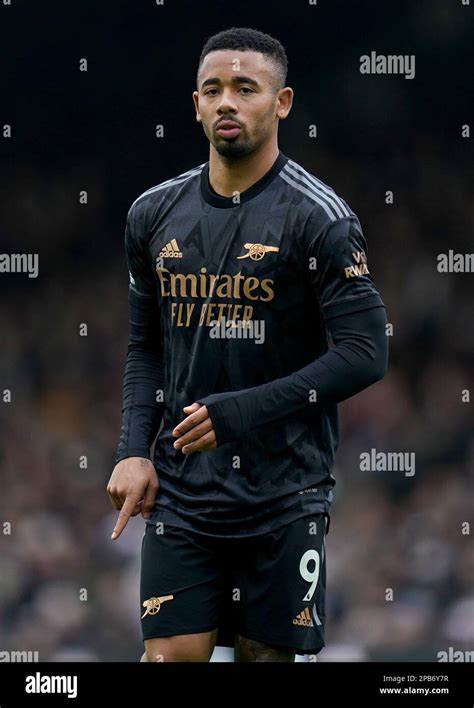 Arsenal S Gabriel Jesus During The Premier League Match At Craven