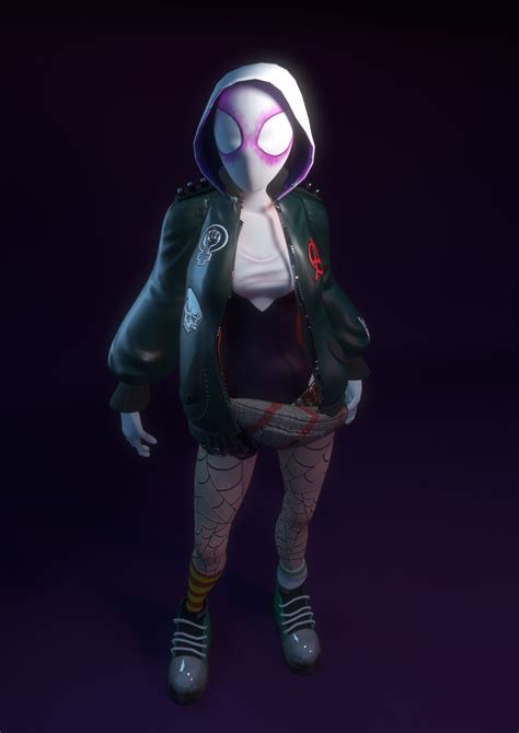 Artstation Punk Spider Gwen