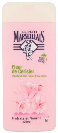 Douche Bain Cr Me Extra Doux Fleur De Cerisier Le Petit Marseillais