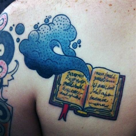 75 Book Tattoos For Men Reading Inspired Design Ideas