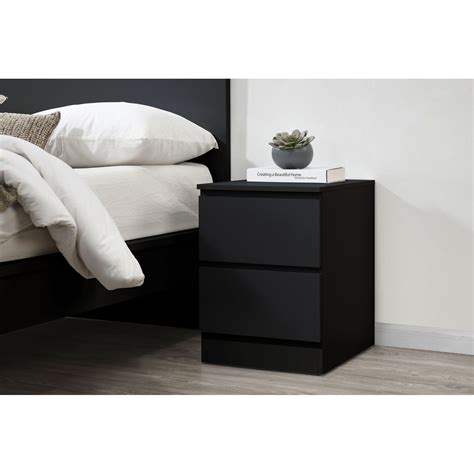 Oslo 2 Drawer Bedside