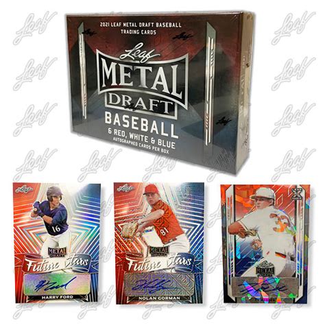 Leaf Metal Draft Baseball Checklist Set Details Box Reviews