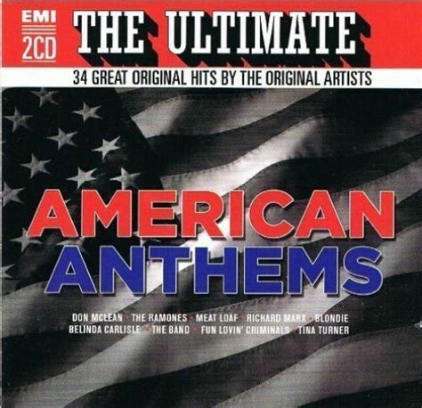 The Ultimate American Anthems By Various Artists Audio Cd Discs 2