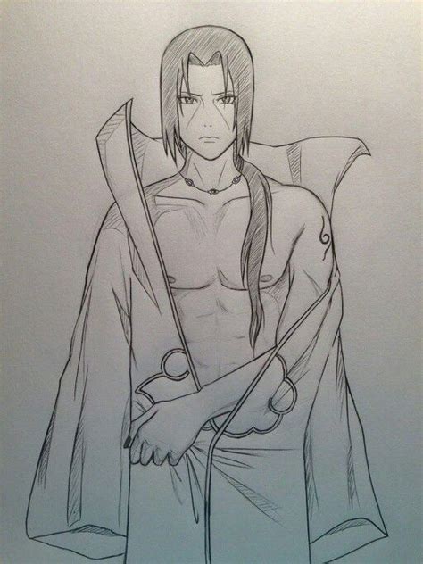 Itachi Uchiha Dibujo Naruto Sketch Drawing Naruto Drawings Anime