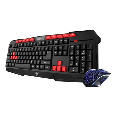 Combo Teclado Mouse Gamer Kit Xtrike Me Retroiluminado Atrix