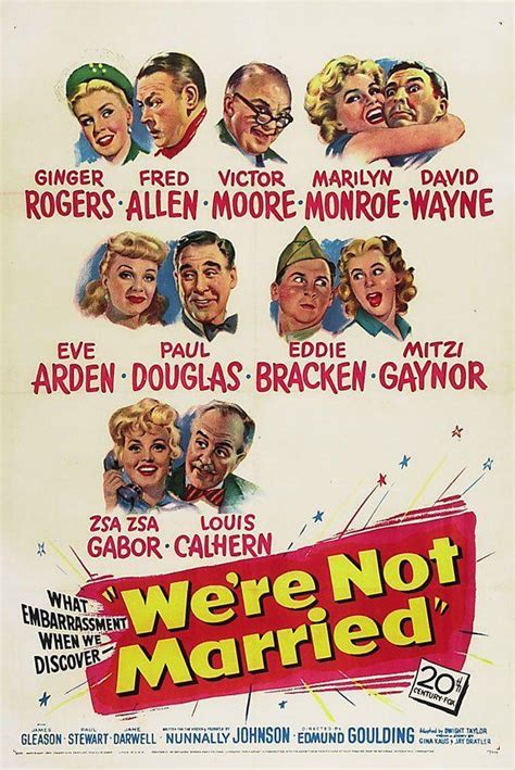 Were Not Married 1952 Filmaffinity