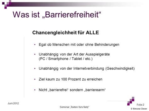 Das Barrierefreie Internet Ppt Herunterladen