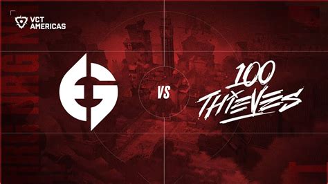 100 Thieves Vs Evil Geniuses ICEBOX MAP 2 VALORANT 2023 Americas