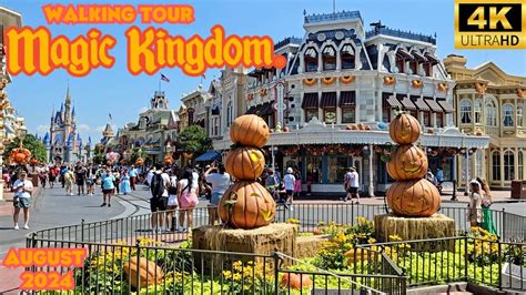 Halloween Decorations Season At Walt Disney World Magic Kingdom