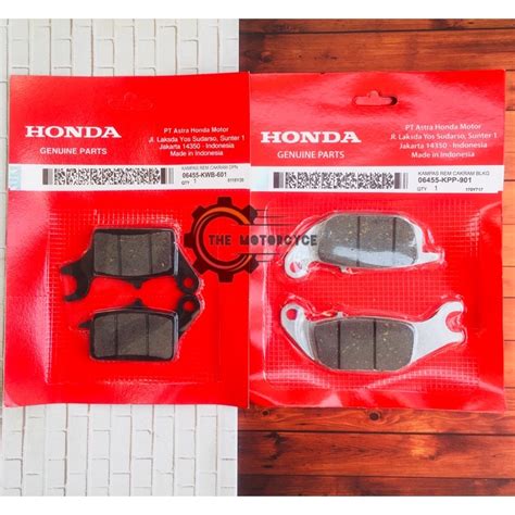 Jual Paket Kampas Rem Depan Belakang Supra X Helm In Blade New