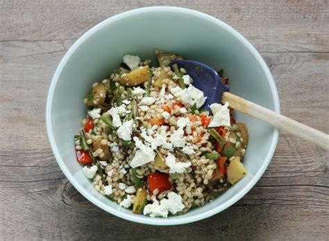 Barley salad with roasted fall vegetables. - writes4foodwrites4food