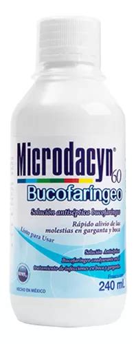 Solución Antiséptica Microdacyn Bucofaríngeo 240 Ml Envío gratis